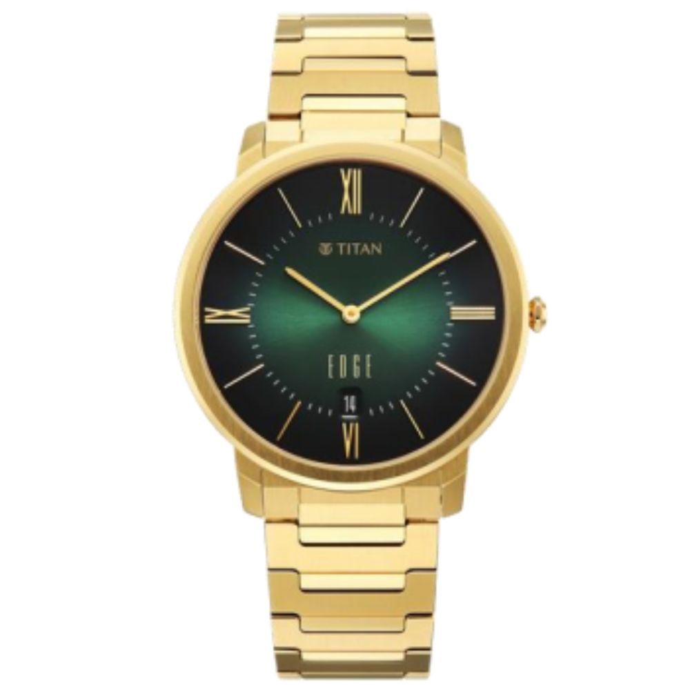 Titan Edge Gold Men's Watch 10065YM01