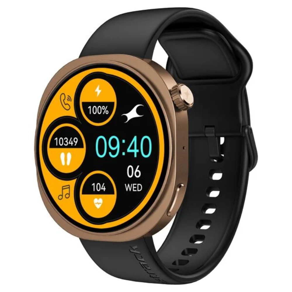 Fastrack Revoltt R3 Pro Black Unisex Smartwatch 38209QP01