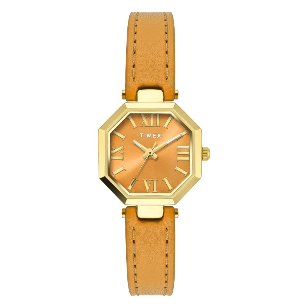 Timex Trendline Octagonal Yellow Women Watch TWEL26900