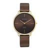 Titan Edge Velora Brown Women's Watch 2654QL02