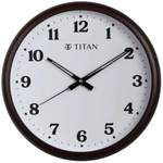 Titan Analog White Dial Wall Clock W0112PA01