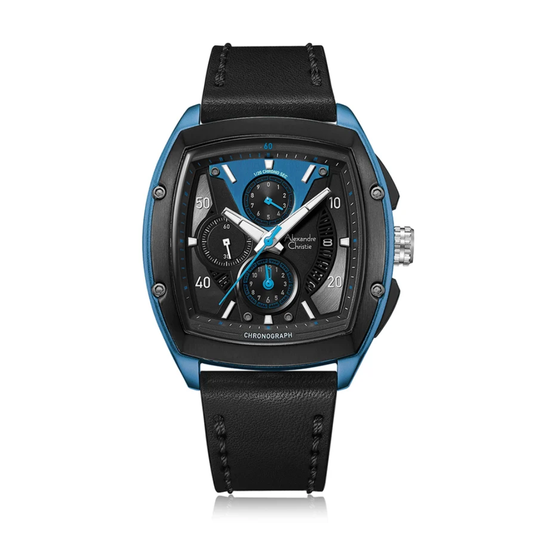 Alexandre Christie Chronograph Black Men's Watch 6610MCLIPBABU