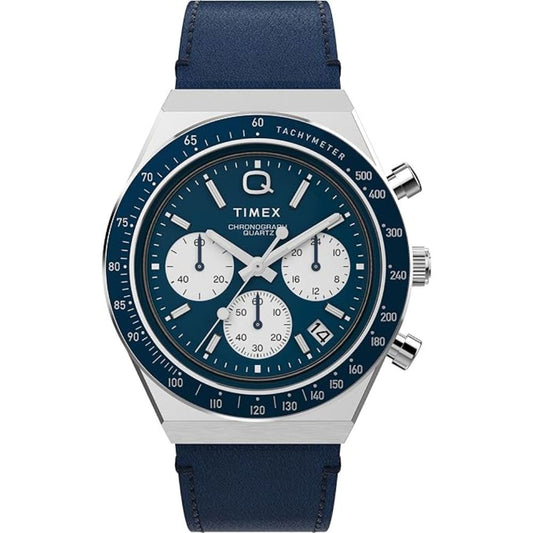 TIMEX Q Diver Inspired Blue Men's Watch TWEG26407