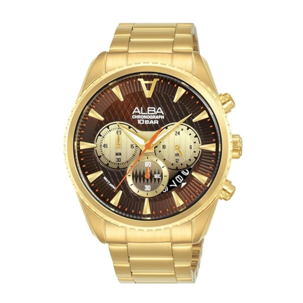 ALBA Active Brown Dial Men's Watch AT3J10X1