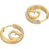 GUESS Crazy Gold Women's Earrings UBE03299YG