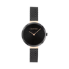 Calvin Klein Minimalistic T-Bar Black Dial Women's Analog Mesh Watch 25200084