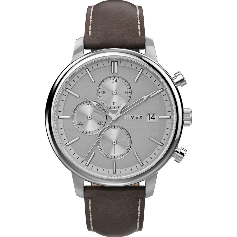 TIMEX Trend Chicago Brown Men Watch TW2U38800UJ