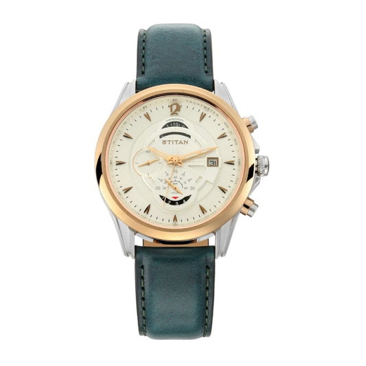 Titan Maritime White Men's Watch 1830KL01