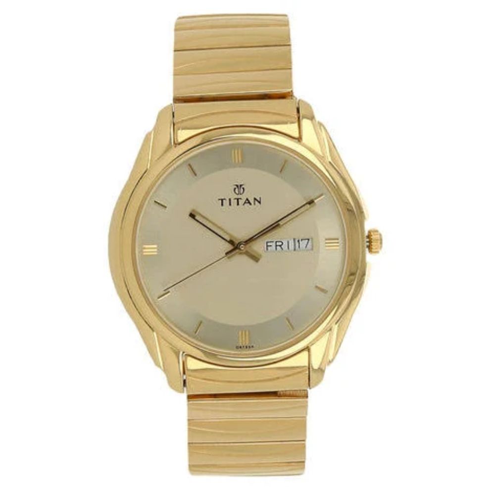 Titan Karishma Gold Men's Watch 1578YM05