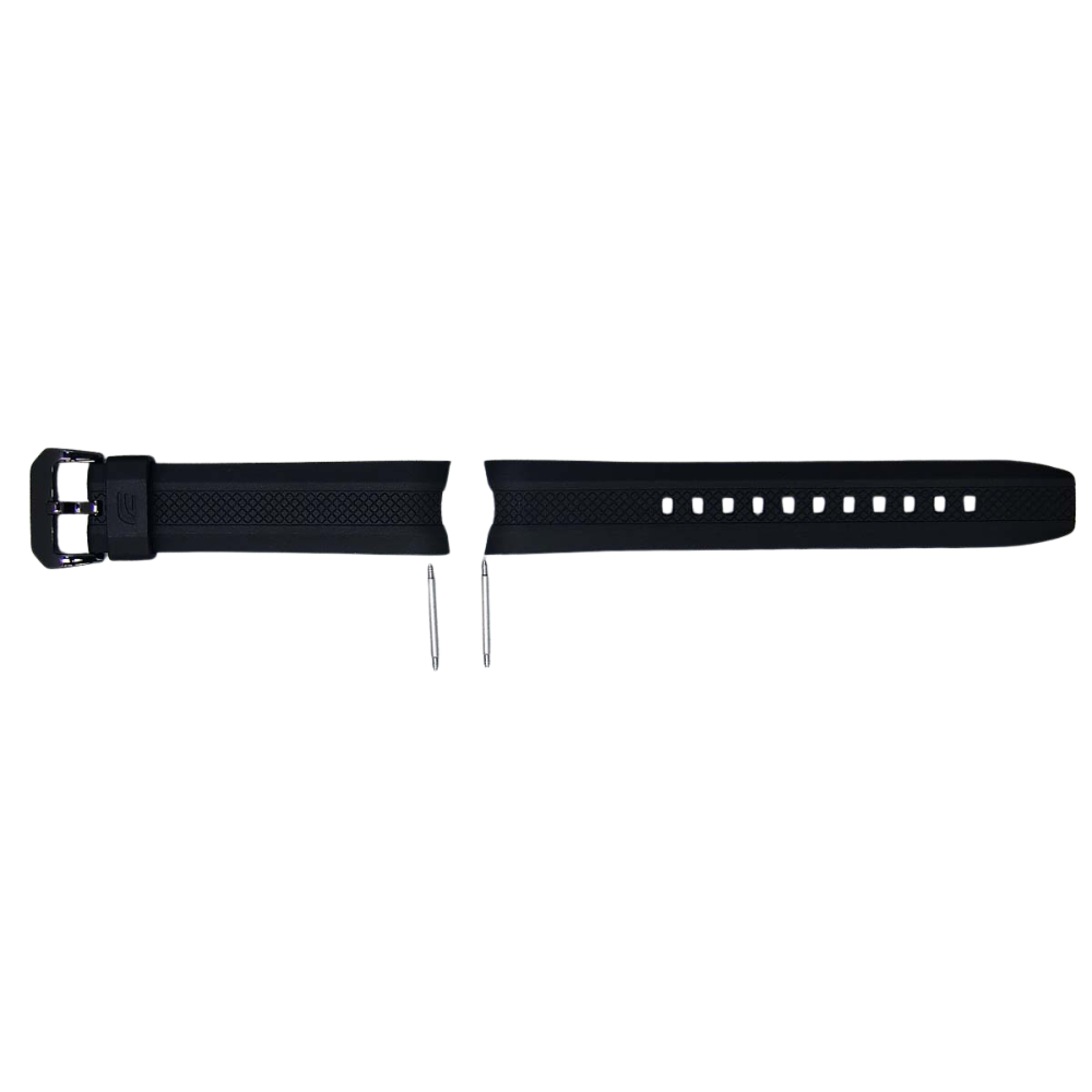 Casio Black Resin Strap Men's Watch Edifice EFR-536PB-1A3V | 10464315