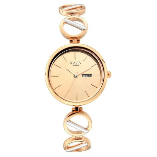 Titan Raga Viva Rose Gold Women's Watch 2644KM02