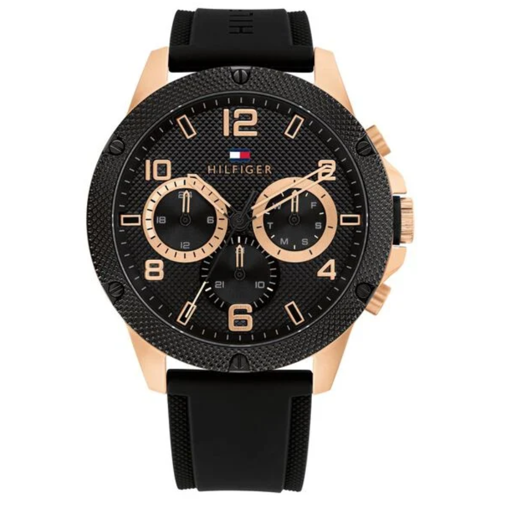 Tommy Hilfiger Black Dial Men's Quartz Analog Watch TH1792028