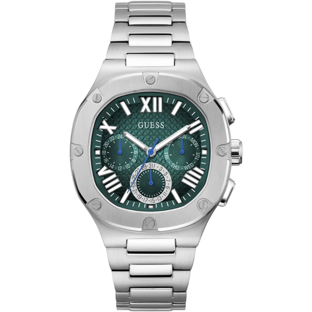 GUESS Headline Green Men Watch GW0572G6