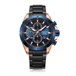 Alexandre Christie Chronograph Black Men's Watch 6508MCBBRBUBU