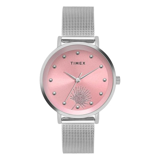 Timex Fashion Pink Dial Women Watch TWEL12921