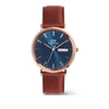 Daniel Wellington Classic Extension Analogue Blue & Brown Men's Watch DW00100830K