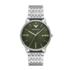Emporio Armani Green Dial Men's Analog Stainless Steel Watch AR11644