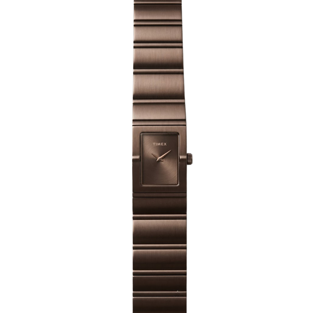 Timex Brown Dial Women's Analog Metal Strap Watch TWEL28902