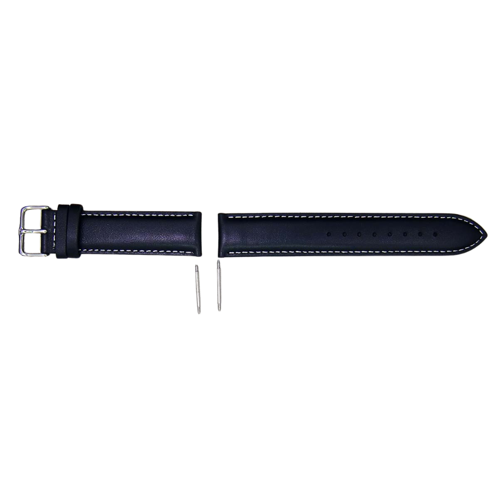 Casio Black Leather Strap Men's Watch MTP-E314L-8BV | 10548377