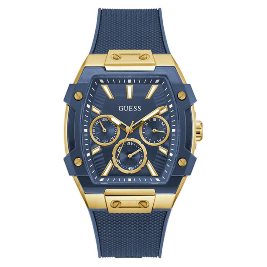 GUESS Blue Gold Men's Watch GW0956G5