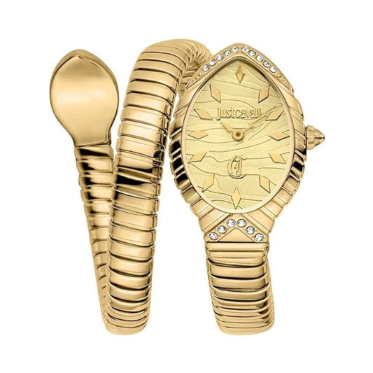 Just Cavalli Unica Snake Gold Women's Watch JC1L322M0025