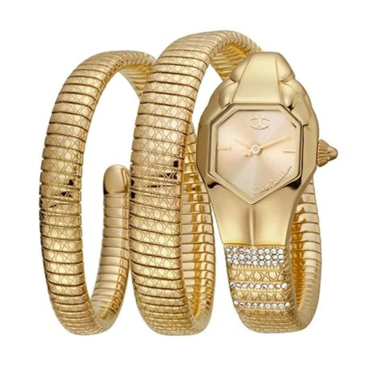 Just Cavalli Glam Snake Gold Women's Watch JC1L112M0025