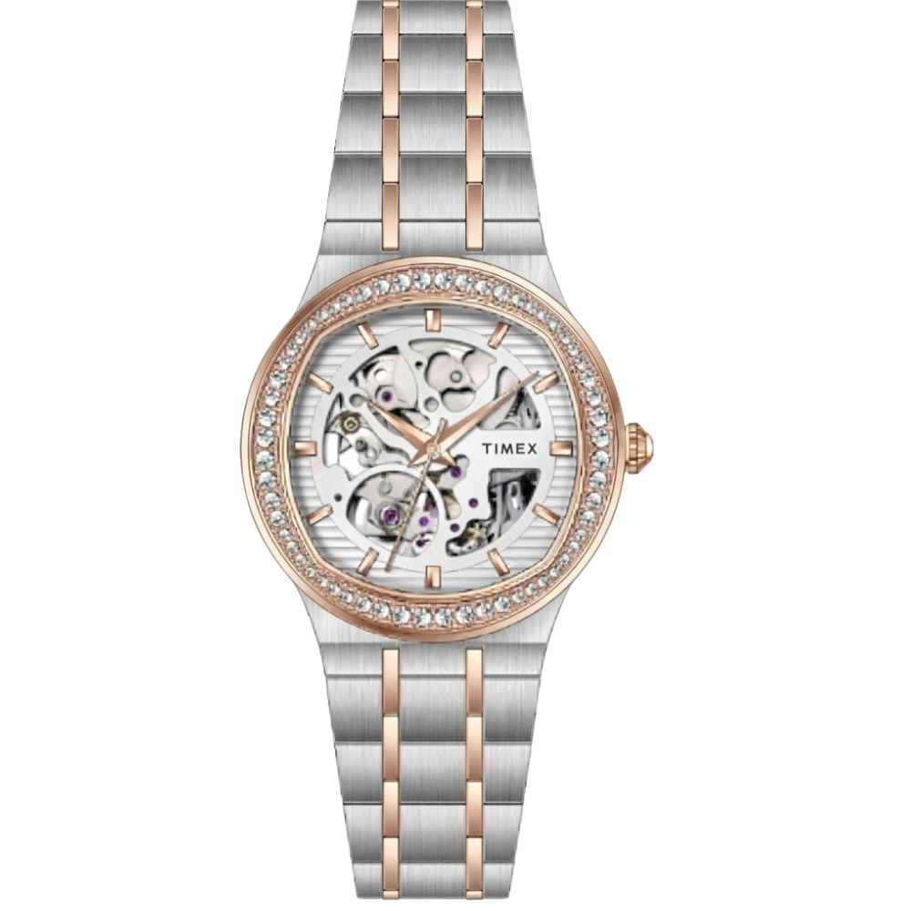 Timex Analog White Dial Women's Watch TWEL29101