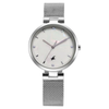Fastrack Stunners X Mother Of Pearl Dial Stainless Steel Strap Watch For Girls 68049SM01