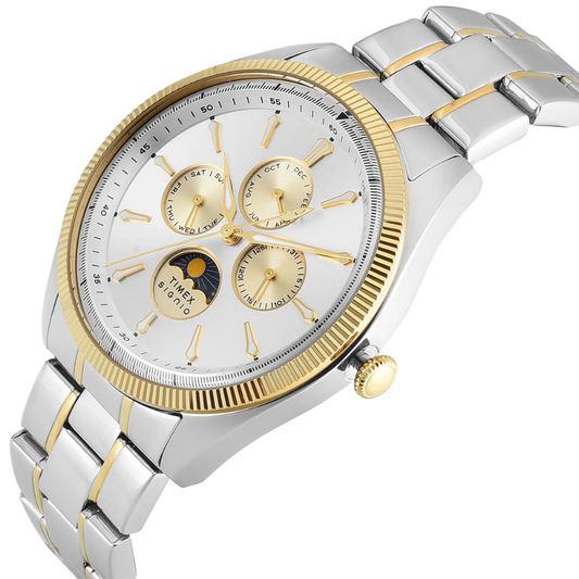 Timex Signio Silver Men Watch TWEG34401