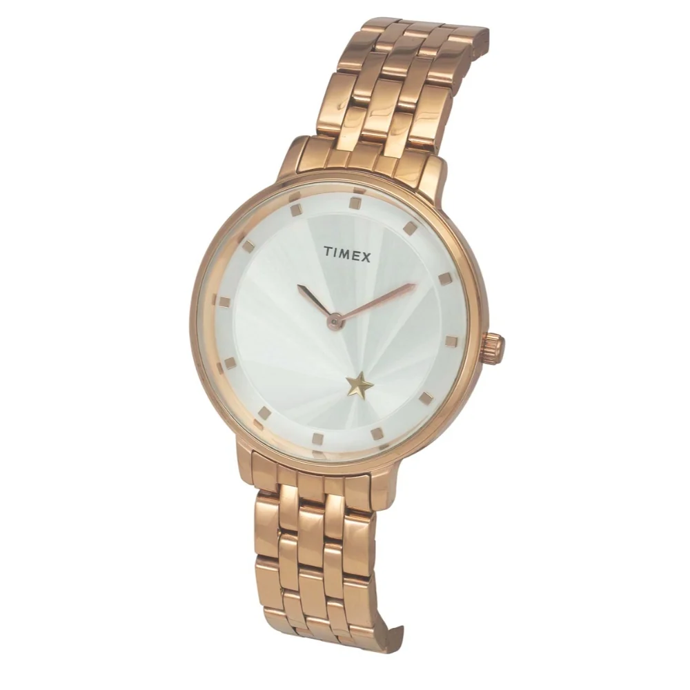 TIMEX Rose Gold Women Watch TWEL19102