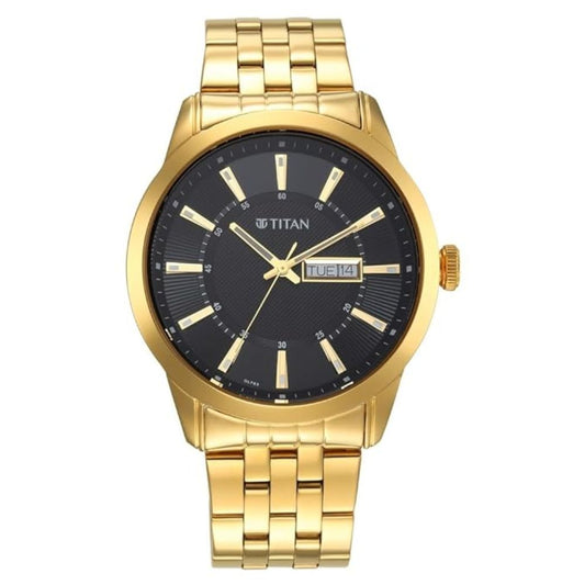 Titan Regalia Opulent Champagne Men's Watch 1752YM03