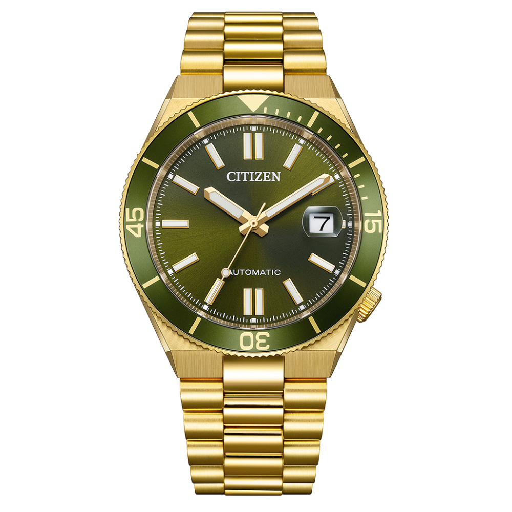 Citizen Tsuyosa Shore Green Dial Men's Automatic Watch NJ0232-53X