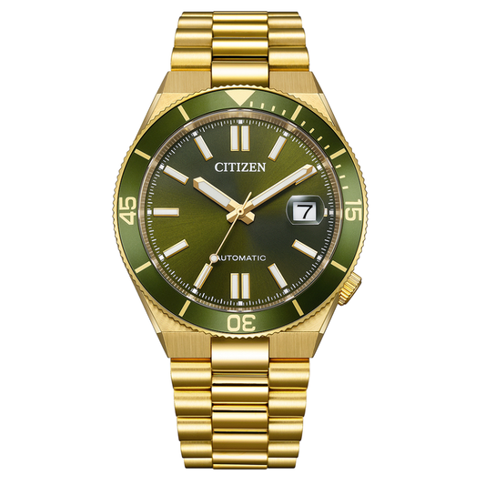 Citizen Tsuyosa Shore Green Dial Men's Automatic Watch NJ0232-53X