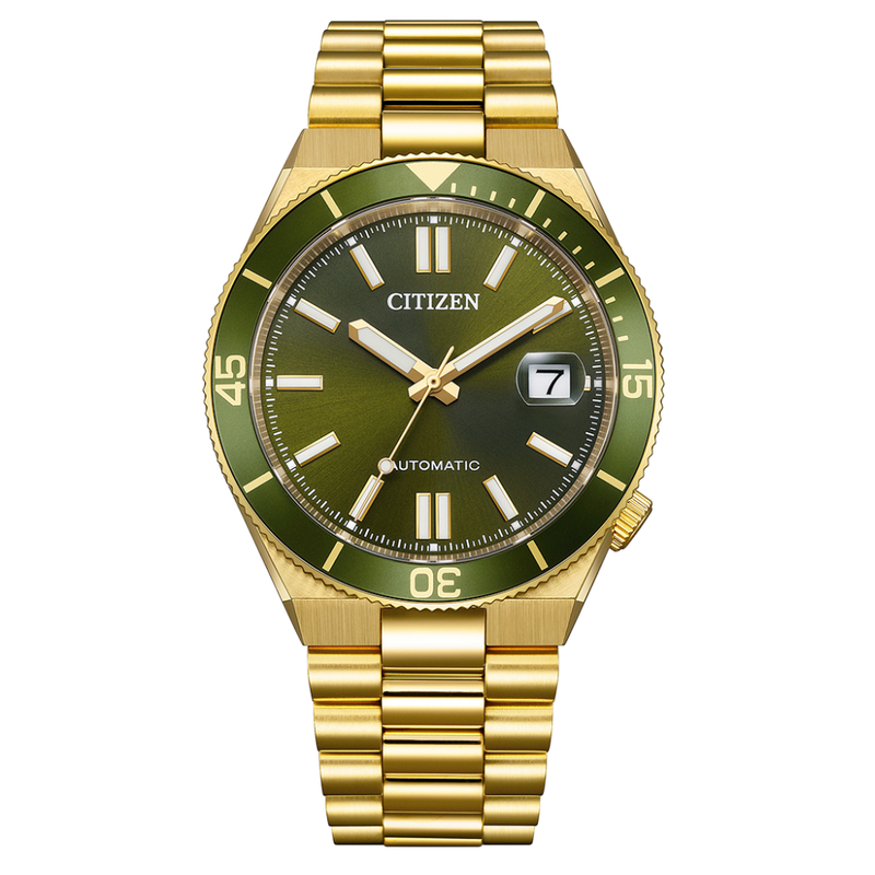 Citizen Tsuyosa Shore Green Dial Men's Automatic Watch NJ0232-53X