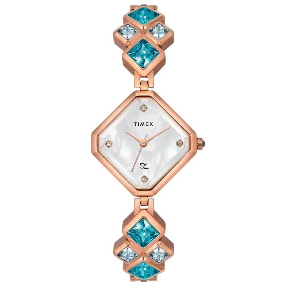 Timex Fria Off White Women Watch TWEL17200