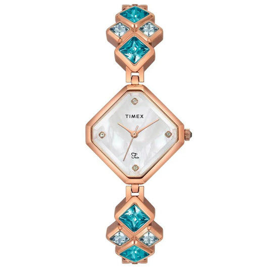 Timex Fria Off White Women Watch TWEL17200