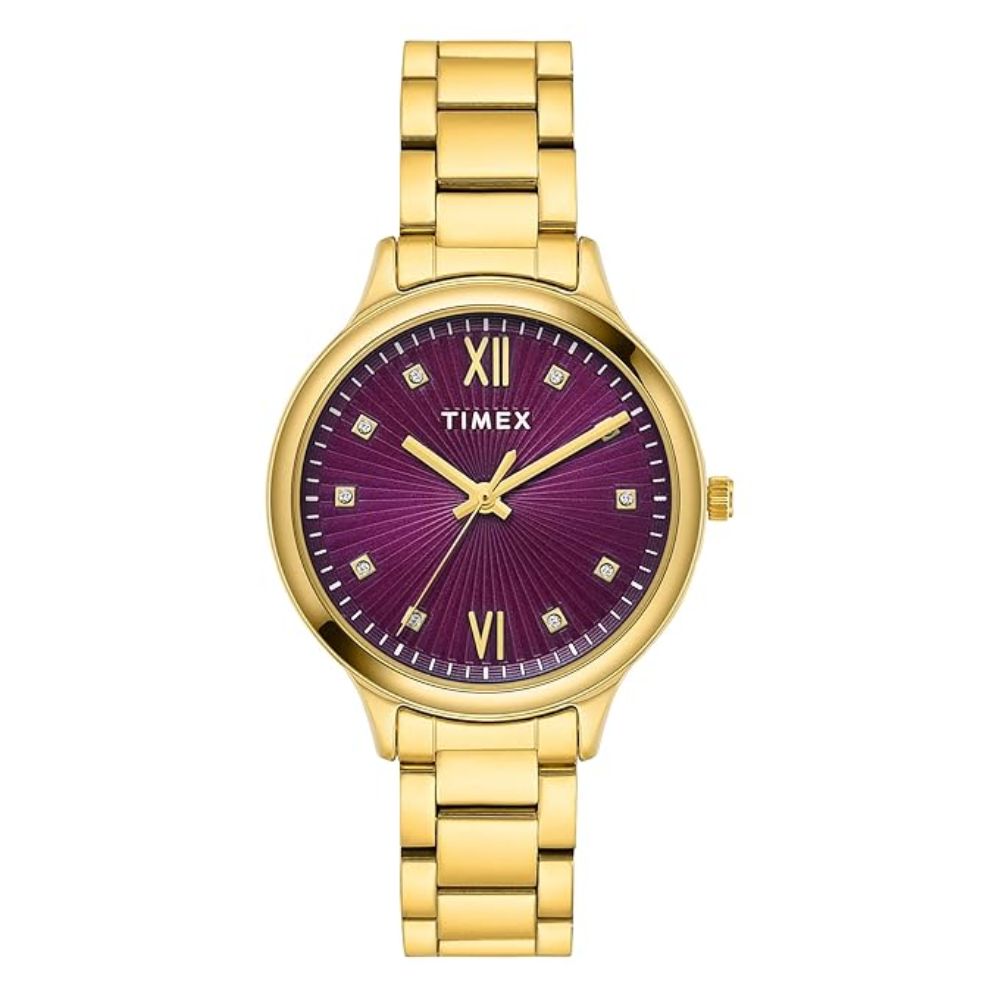 TIMEX Trendline Purple Dial Women Watch TWTL12113