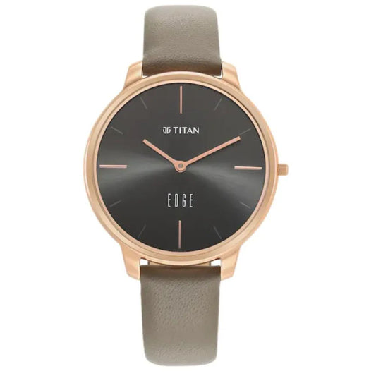 Titan Edge Black Women's Watch 2654WL01