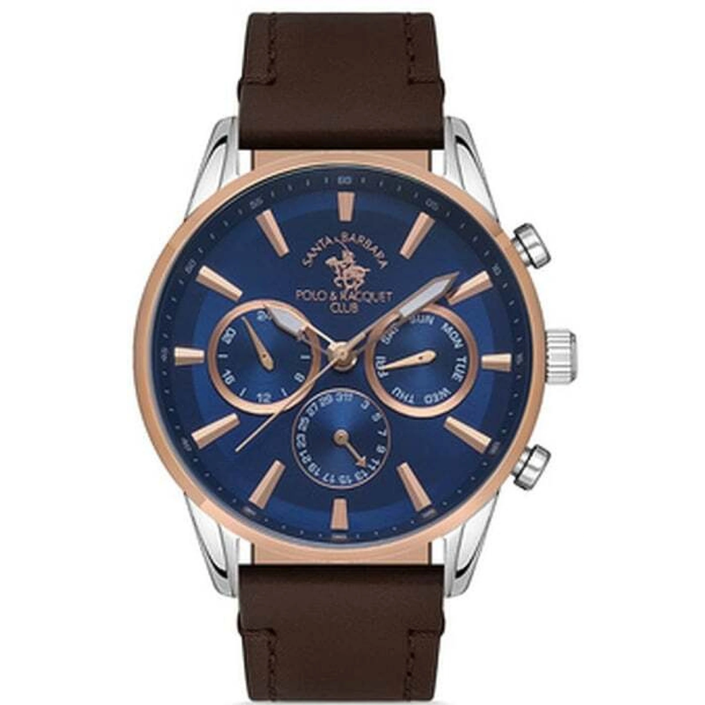 Santa Barbara Polo & Racquet Club Chronograph Blue Dial Men's Watch SB.1.10419-2