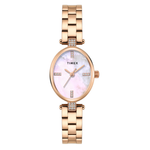 Timex Oval White Dial Women's Watch TWEL27200