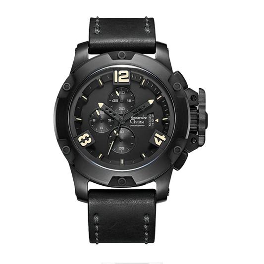 Alexandre Christie Black Men's Watch 6295MCLIPBAIVBA
