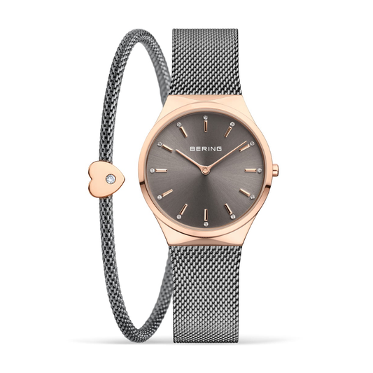 BERING Classic Grey Women's Watch 12131-369-GWP