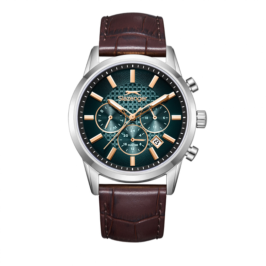Slazenger Dark Green Dial Multifunction Watch SL.09.2649.2.372