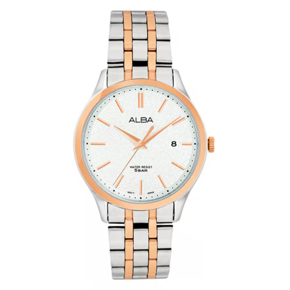 ALBA White Dial Men's Watch AS9R28X1