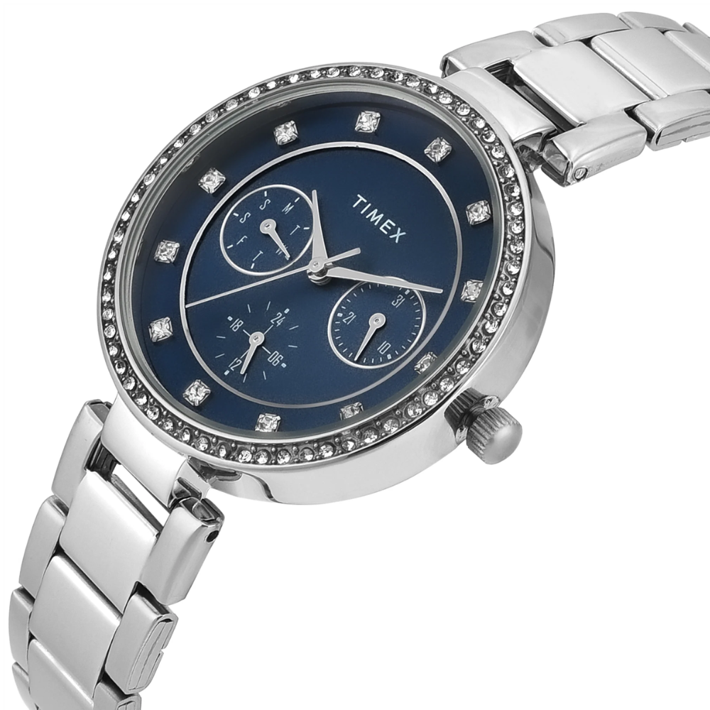 TIMEX Blue Dial Women Watch TWEL18729
