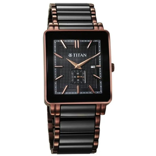 Titan Regalia Black Men's Watch 90013KD06
