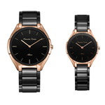 Alexandre Christie Classic Black Couple's Watch 8610MHLHBRBA