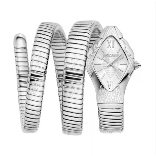 Just Cavalli Cristallo Silver Women's Watch JC1L307M0015