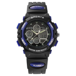 Zoop Black Dial Black Strap Boys Kids Analog Digital Watch NT16033PP02