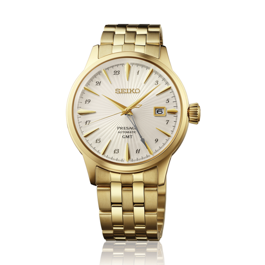 Seiko Presage Champagne Dial Men's Automatic Watch HCB004J1
